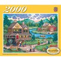 Masterpieces Masterpieces 71968 27 x 39 in. Bonnie White Signature Series Adirondack Anglers Jigsaw Puzzle - 2000 Piece 71968